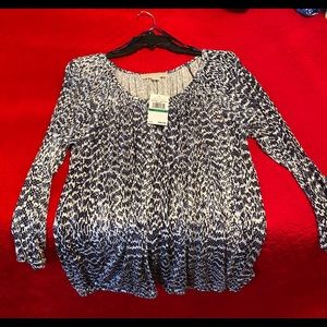 Michael Kors Blouse NWT size large